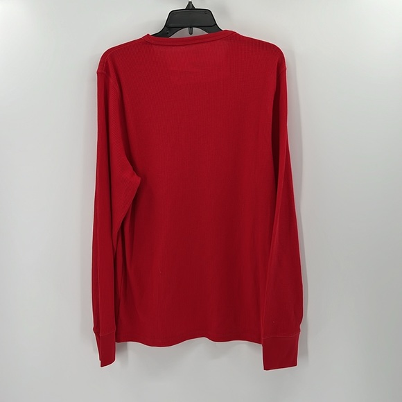 Tommy Hilfiger Long Sleeve Sleepwear shirt - Red/Navy - Large - New with tags - Picture 5 of 5